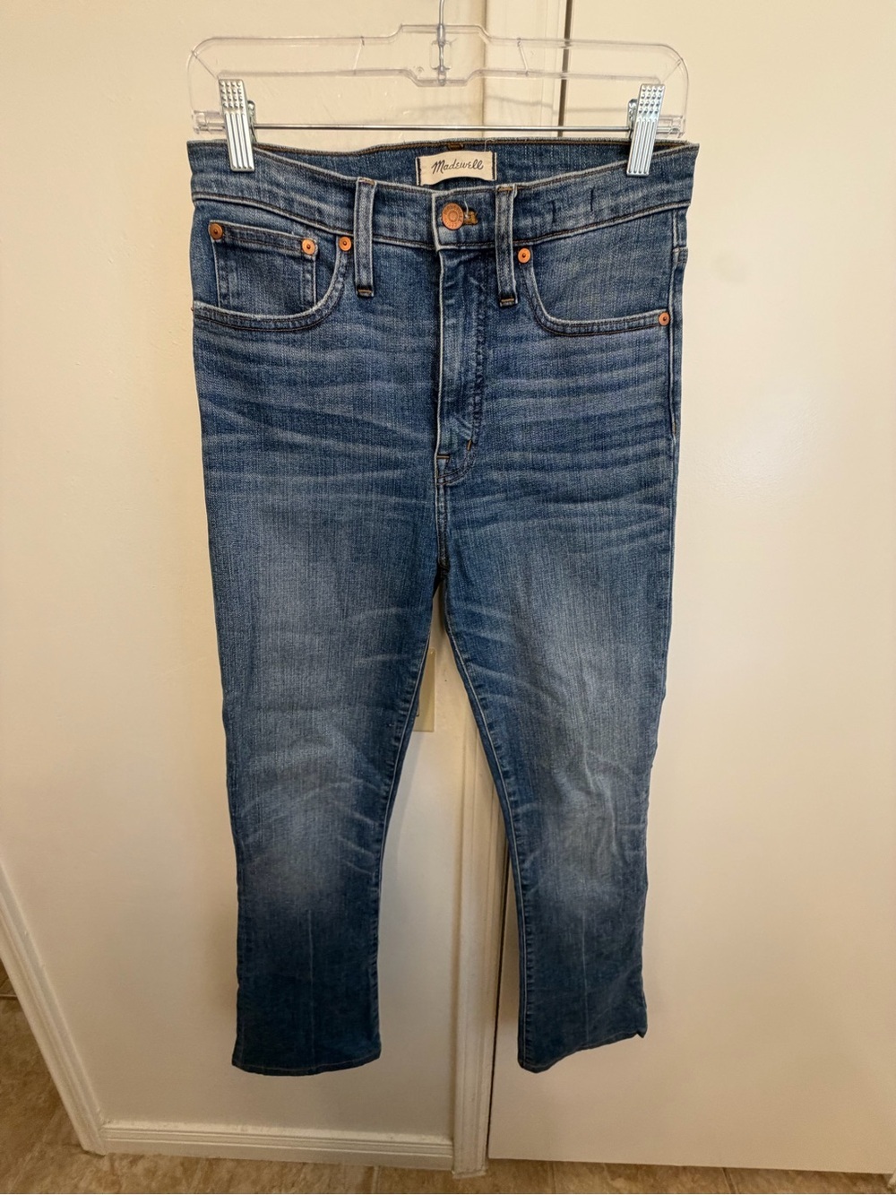 Madewell Women's Skinny Flare Jeans Blue Wash Women’s Size 27